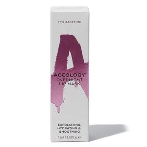 ACEOLOGY!!!!! NEW Overnight Lip Mask. 15ml Directions on Box.
